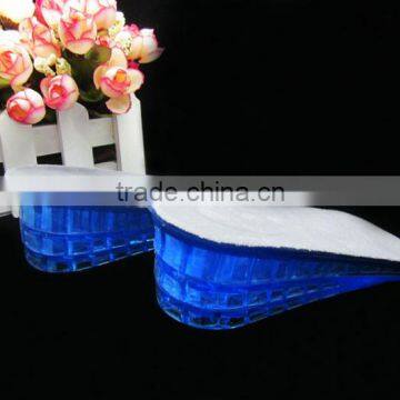 3 Layers Silicone Height Increasing Shoe Heel Cushions Soft Gel Heel Cups Adhesive Foot Care Inner Shoe Lift Taller Pads photo-4