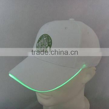 baseball cap with built-in led light