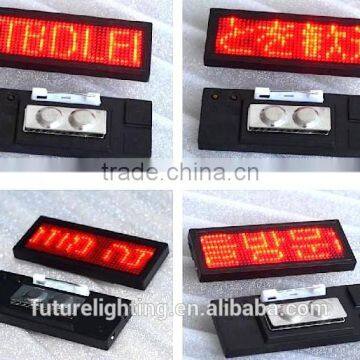New LED NAME BADGE for Office Electronic Digital Led Name Badge photo-2