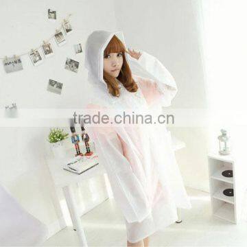 disposable pe rain ponchos/custom printing/emergency rain poncho