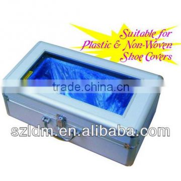 Silver Wire Drawing Style Shoe Cover Machine