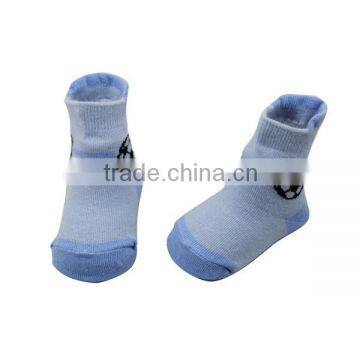 GSB-82 Alabama Wholesale Cute and Nice Football Design Cotton Boy Infant Baby Socks