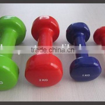 Fashion Colorful Fitness Dumbbell Color Vinyl Coated Dumbbell