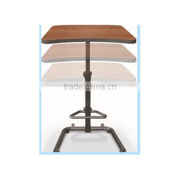 2015 new office cafe table with height adjust