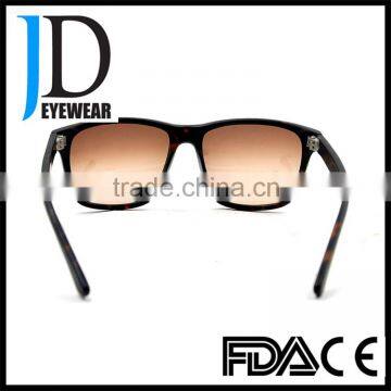 Gentleman Gradient Brown Lenses Polarized Sunglasses Rectangle Multi-color Frame Sunglasses