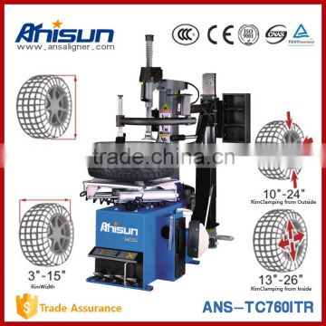 Automatic tire changer machine with helper arm TC760ITR