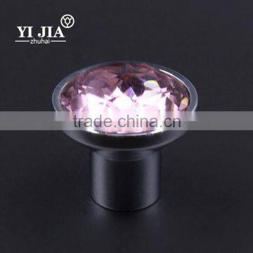 Hardware Accessories Wholesale Chrome Polished Cabinet Crystal Knob