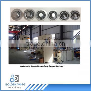 Spray Painting Tin Can/Aerosol Tin Can Cone Top Lid Making Line