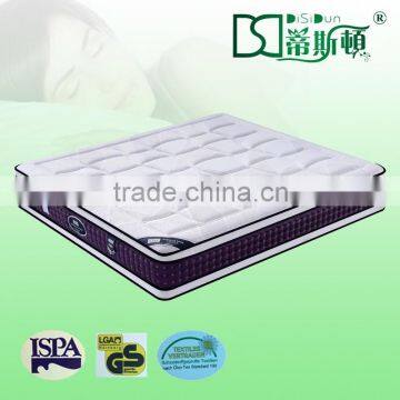 Comfortable Memory foam pocket coil spring mattress