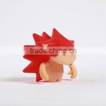 Hedgehog Shape Colorful Vinyl Toy, DIY Vinyl Anmials Toy Manufacturers, High Quality Vinyl Toys photo-2