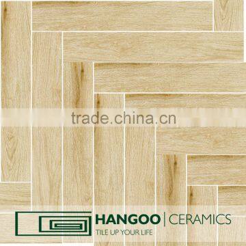 Factory Price Classic Wooden Feature Wall Porcelain Tile