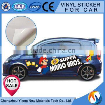 36" 140g White Vinyl Self Adhesive Vinyl Car Sticker 0.914*50m