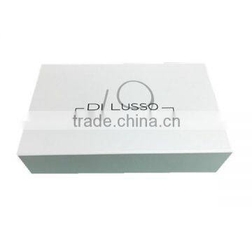 rigid white matte finish magnetic close gift box