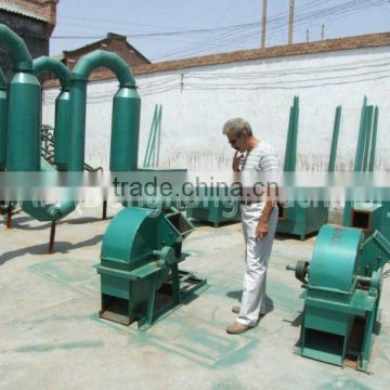 Hammer Mill with a Cyclone For Crushing Agro-wastes