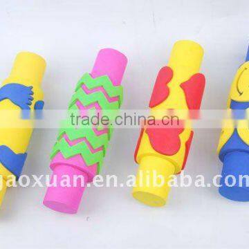 Foam roller stamper