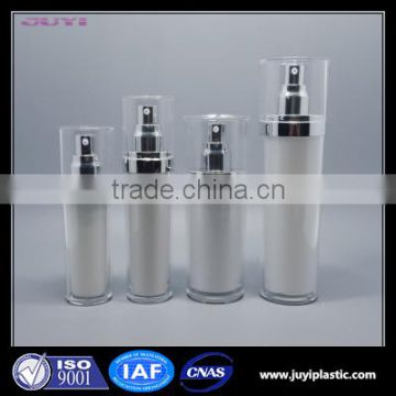 Clear Transparent Acrylic Cosmetic Lotion Pump Bottle 30ml 50ml 80ml 120ml For Skin Care