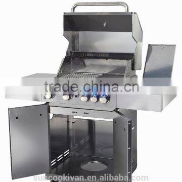 4 Main Burners Barbeceu Gas Grill With Blue LED photo-3