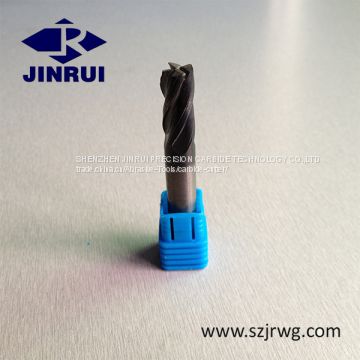 straight shank end mill/ corner radius end mill/solid carbide end mill/milling cutter/HRC>55(JR139)