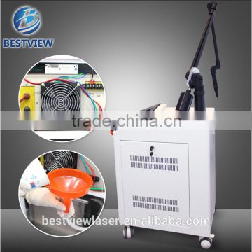 Permanent Tattoo Removal Q Switch Nd Yag 1 HZ Laser With 1064 Nm 532nm