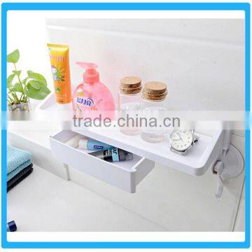 Suction Cup Plastic Bathroom Rack