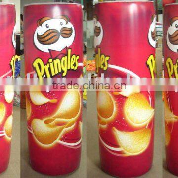 inflatable advertising/inflatable Pringle Potato Chips/pvc bottle
