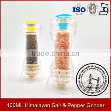 100ML Adjustabel Himalayan Salt and Pepper Grinder Mill