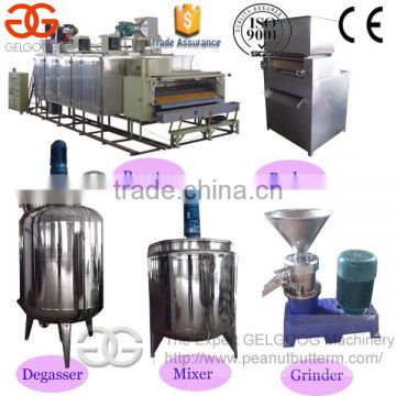 Equipment for the Production of Peanut Paste