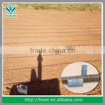 Tree Irrigation Using Drip Irrigation Pipe With Round Emitter