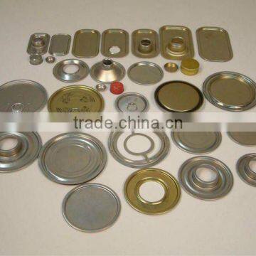 Tinplate Components Standard Sizes