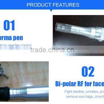 Best 4 Functions rf Face Rejuvenation Machine With Derma Pen Mesotherapy System