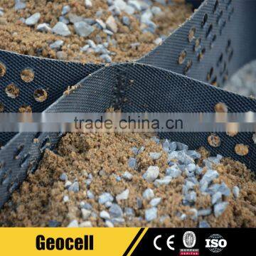 HDPE Plastic Grass Protection Mesh Gravel Stabilizer Geocell Retaining Green Wall