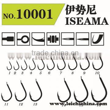 2015 wholesale top quality hook for fishing iseama fishing hook