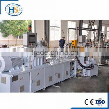 PVC Conical Twin Screw Two Stage Plastic Extruder/100-300kg/h PP PE LDPE HDPE PET Production Line photo-4