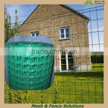 PVC coated holland welded wire mesh roll prices for house bordering