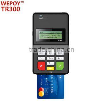 Portable mobile pos terminal with pin pad