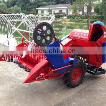 Newest factory price good quality mini combine harvester