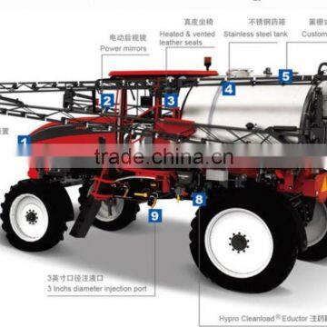 High Clearance Tank Capacity 3000L 3500L 4500L Self Propelled Boom Sprayer With GPS Auto Driving photo-2