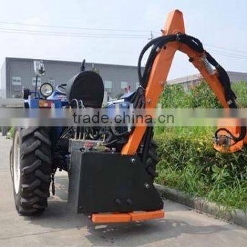 model tractor PTO use arm hydraulic telescopic side cutting 1800cm mower slasher with CE