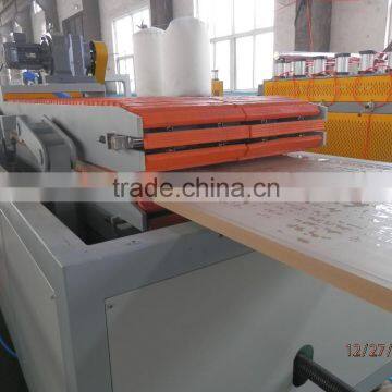 Plastic Door Plate WPC PVC Door Panel Extruder Machine photo-3