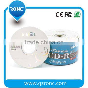 50PCS Shrinkwrap Pack Blank CD-R 52X 700MB With Good Price photo-3