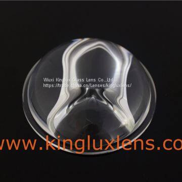 kinglux led optical glass lens for cob led