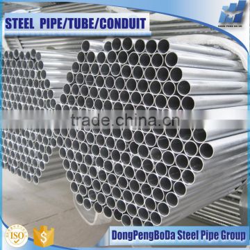 3"3.4mm ASTM standard Gr.A hot dipped galvanized round steel pipe