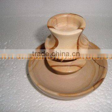 UNIQUE MARBLE CANDLE HOLDERS STANDS photo-2