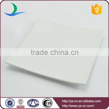 Porcelain White Square Shape Wholesale Dinner Plates photo-6