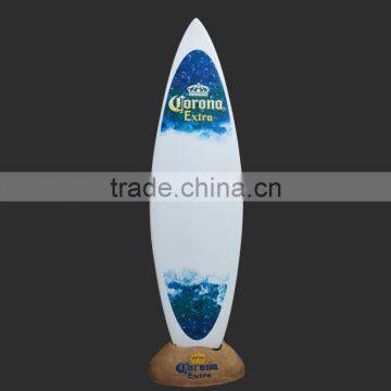 Fiberglass Not Working Surfboard Just for Store Display Decoration