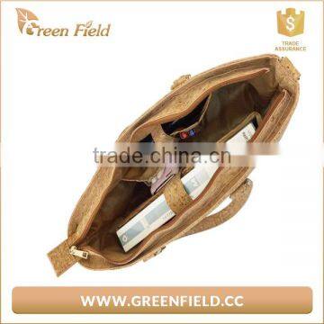 Luxurious High-end Ladies Natural Cork Bags Unique Women's Handbags photo-5