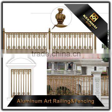Powder Coated Decorative Outdoor Villa Garden Fence of Aluminum