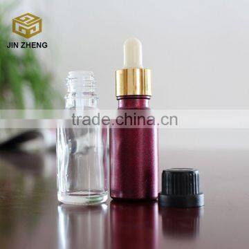 20ml Colorful Dropper Essential Oil Glass Bottle With Spray photo-2