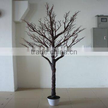 SJ141201Ornamental indoor fake dry tree branch decoration white dry tree