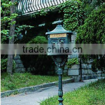 Customised Outdoor Newspaper Sand Casting Aluminum American Mail Box photo-2